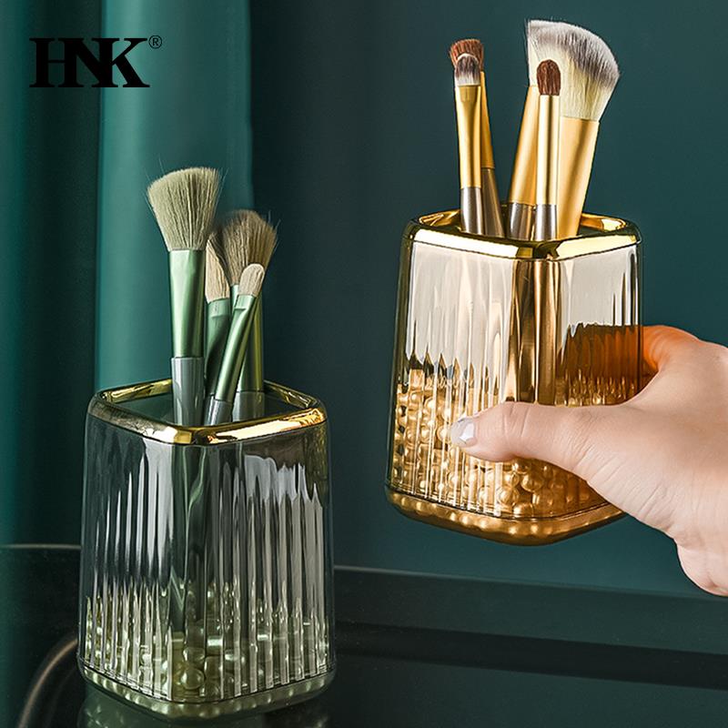 Luxury Skincare Containers - الفاخرة ماكياج المنظمون سطح المكتب فرشاة