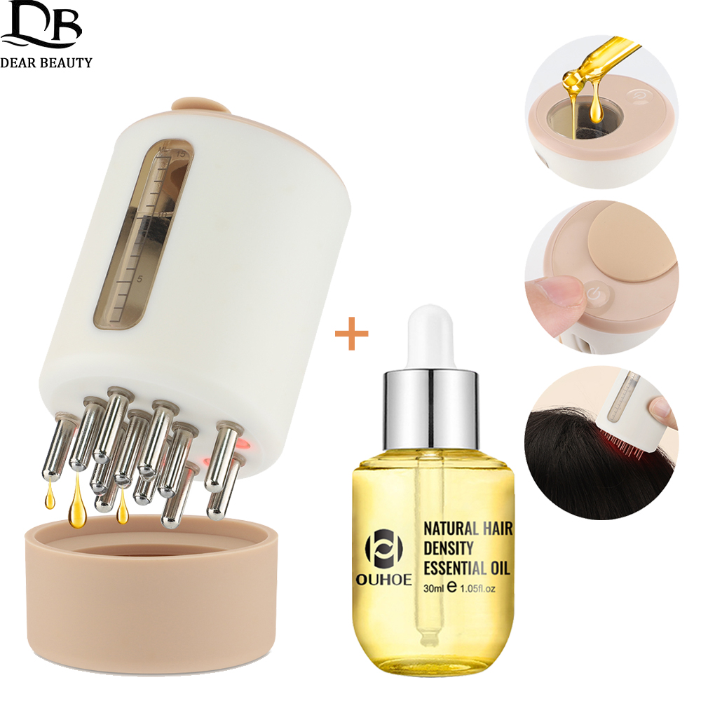 Epidermal Growth Factor - مشط تدليك الرأس بالاهتزاز الكهربائي ،