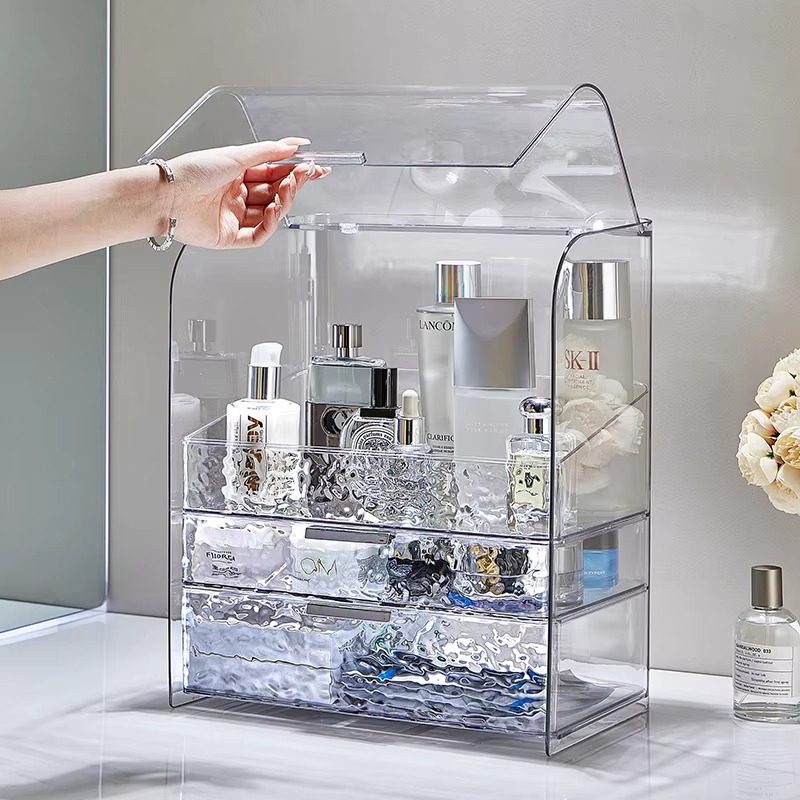 Luxury Skincare Containers - صندوق تخزين مكياج فاخر على شكل