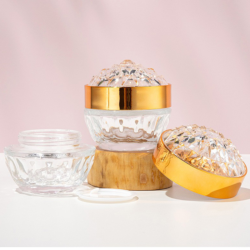 1 قطعة الماس الفاخر 50 جرام جر - مراجعة Luxury Skincare Containers وسعره