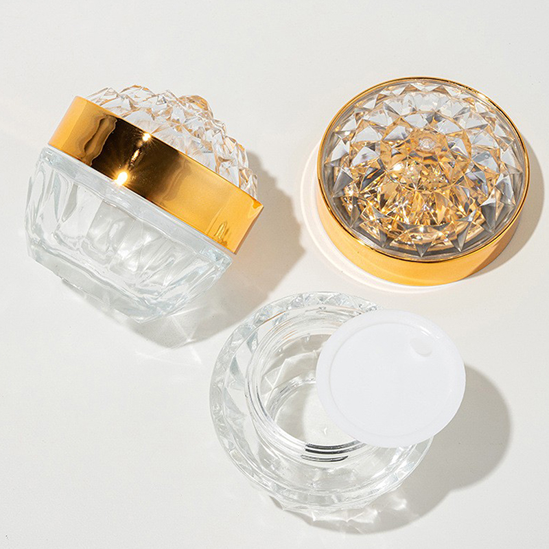 1 قطعة الماس الفاخر 50 جرام جر - مراجعة Luxury Skincare Containers وسعره