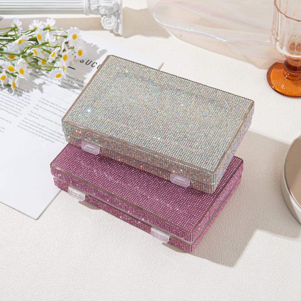 صندوق تخزين فاخر مرصع بالأحجار - مراجعة Luxury Skincare Containers وسعره