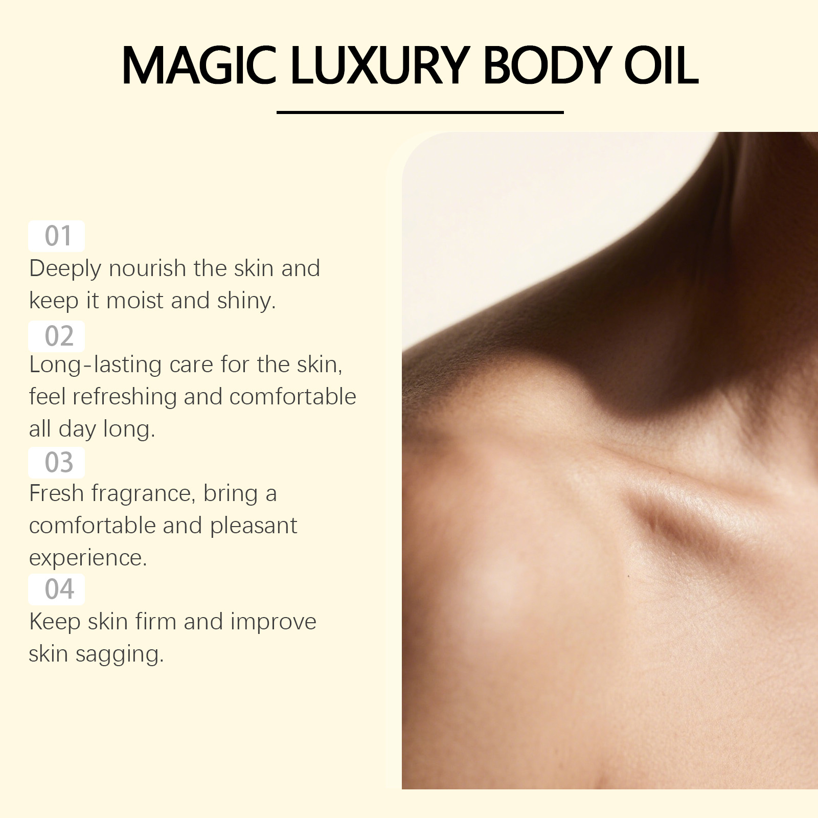 زيت الجسم السحري الفاخر: ترطيب - مراجعة Luxury Skincare Oil وسعره
