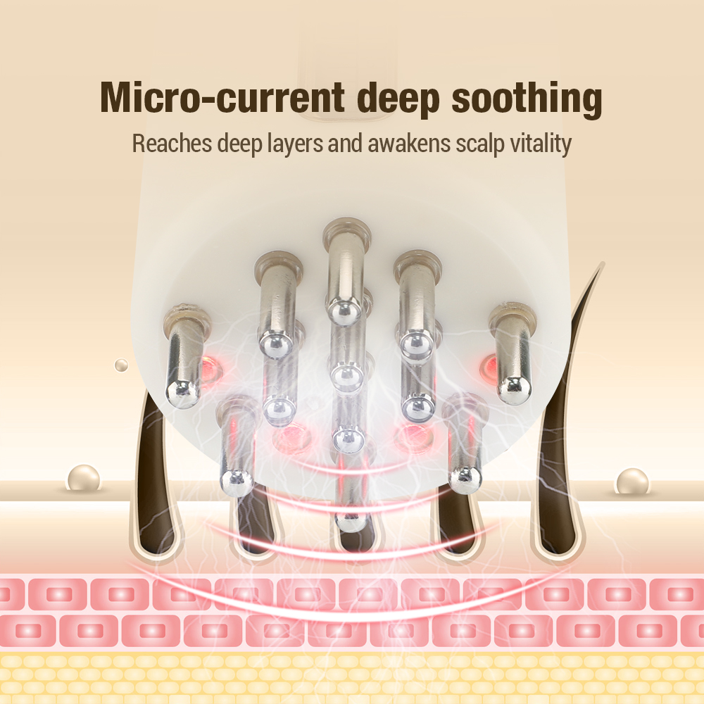 مشط تدليك الرأس بالاهتزاز الكه - مراجعة Epidermal Growth Factor وسعره