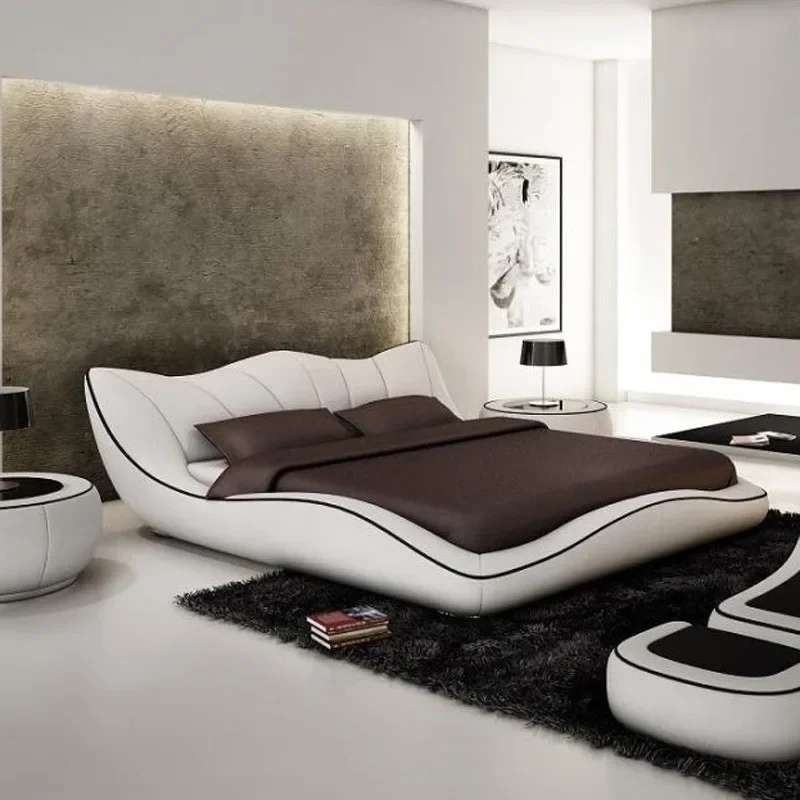 سرير مزدوج فاخر بتصميم أسود شم - مراجعة Luxury Skincare China وسعره