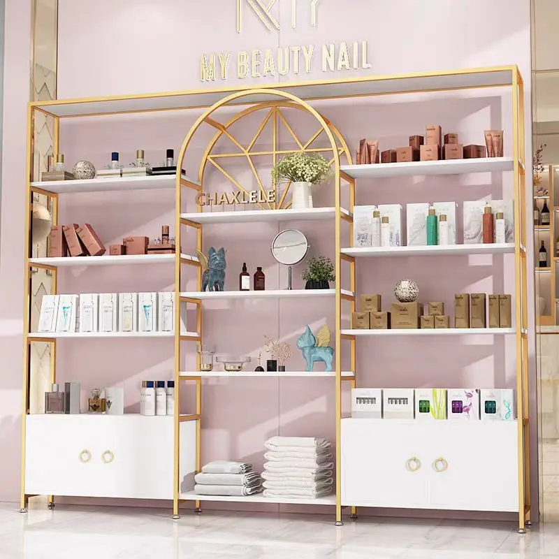 رفوف عرض فاخرة مخصصة للمستحضرا - مراجعة Luxury Skincare Display وسعره